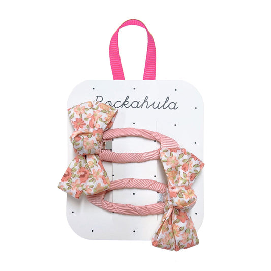 Rockahula Margot Floral Twisty Bow Clips