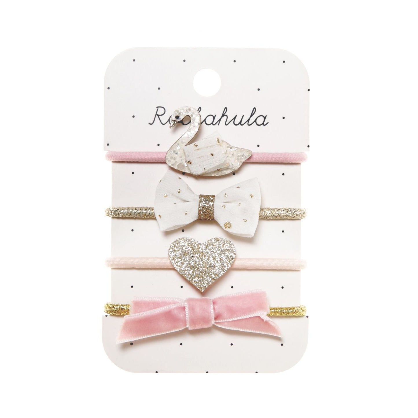 Rockahula Sophia Swan Glitter Ponies (4 Pack)