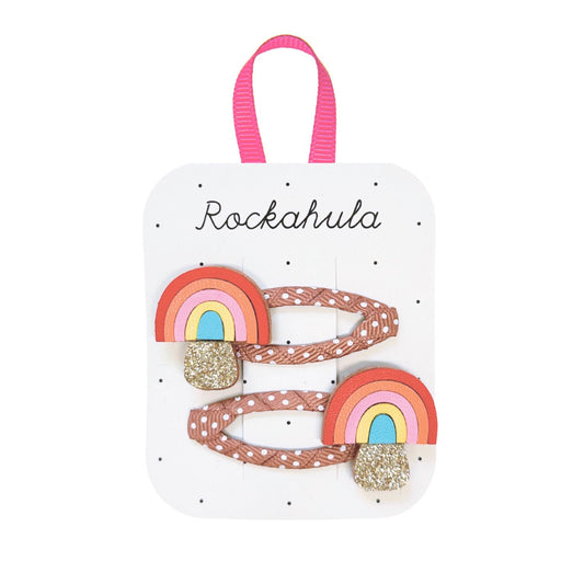 Rockahula Rainbow Toadstool Clips