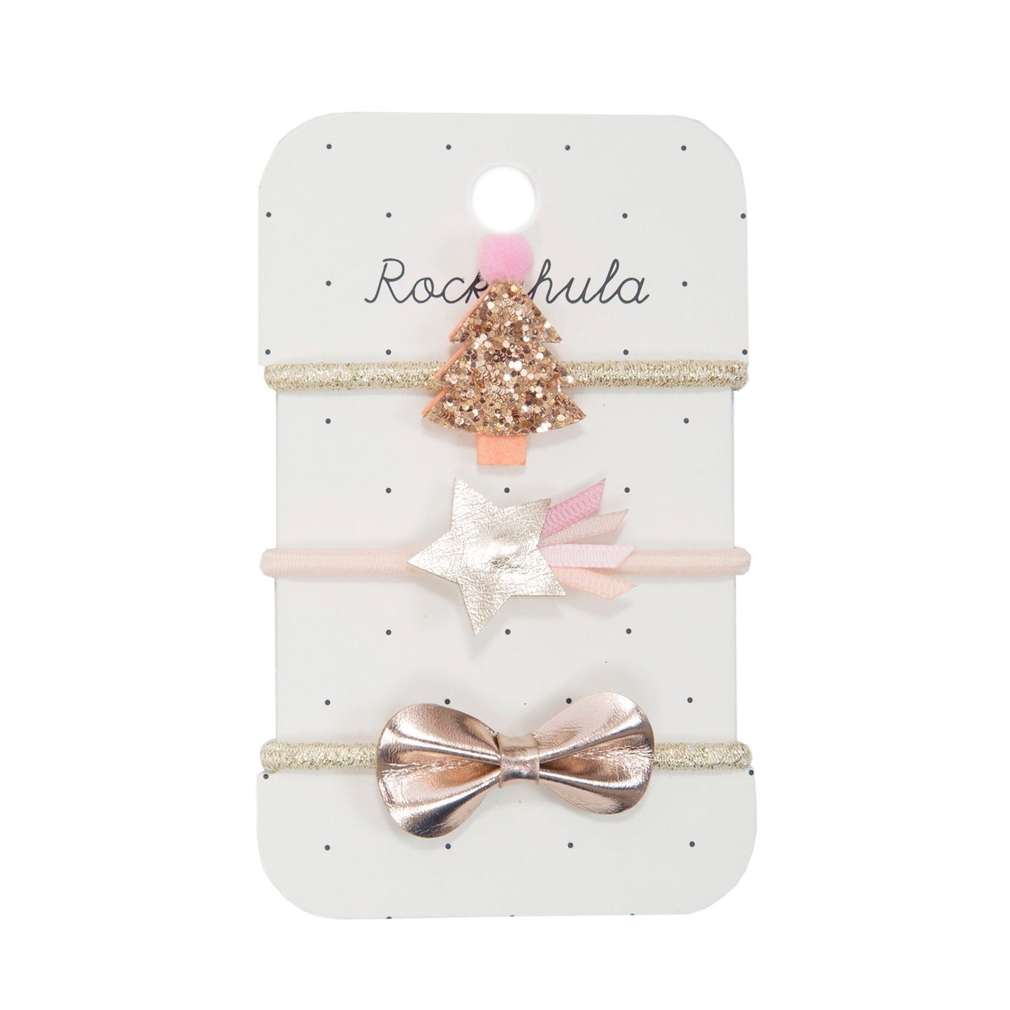 Rockahula Rose Gold Xmas Tree Ponies